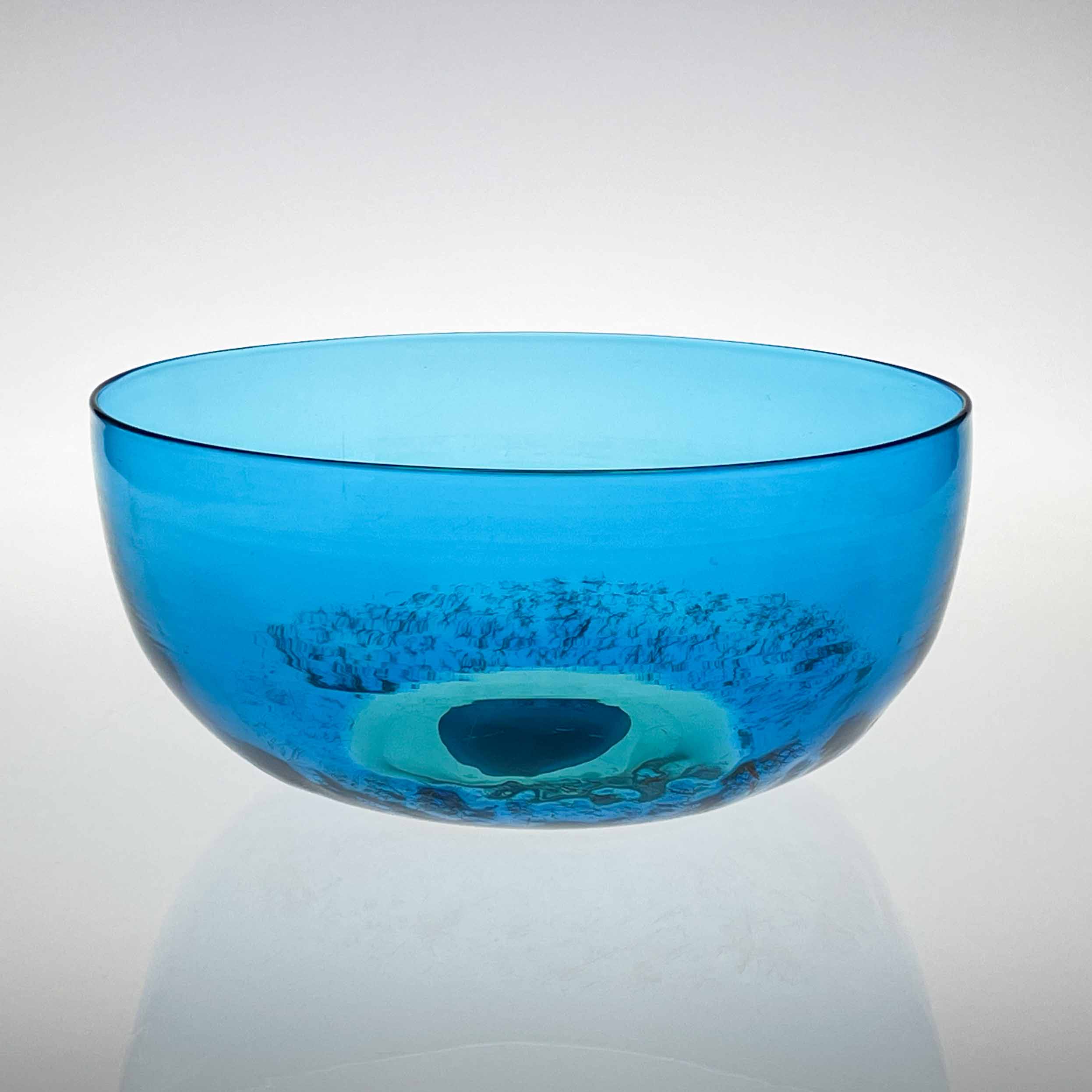 Tapio Wirkkala - Glass art-object / bowl, model 531.1M - Venini, Italy circa 1970