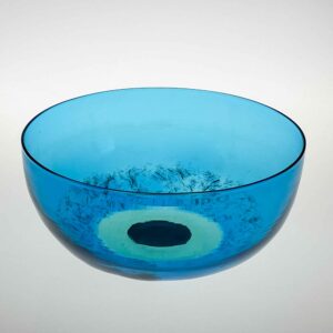 Tapio Wirkkala - Glass art-object / bowl, model 531.1M - Venini, Italy circa 1970