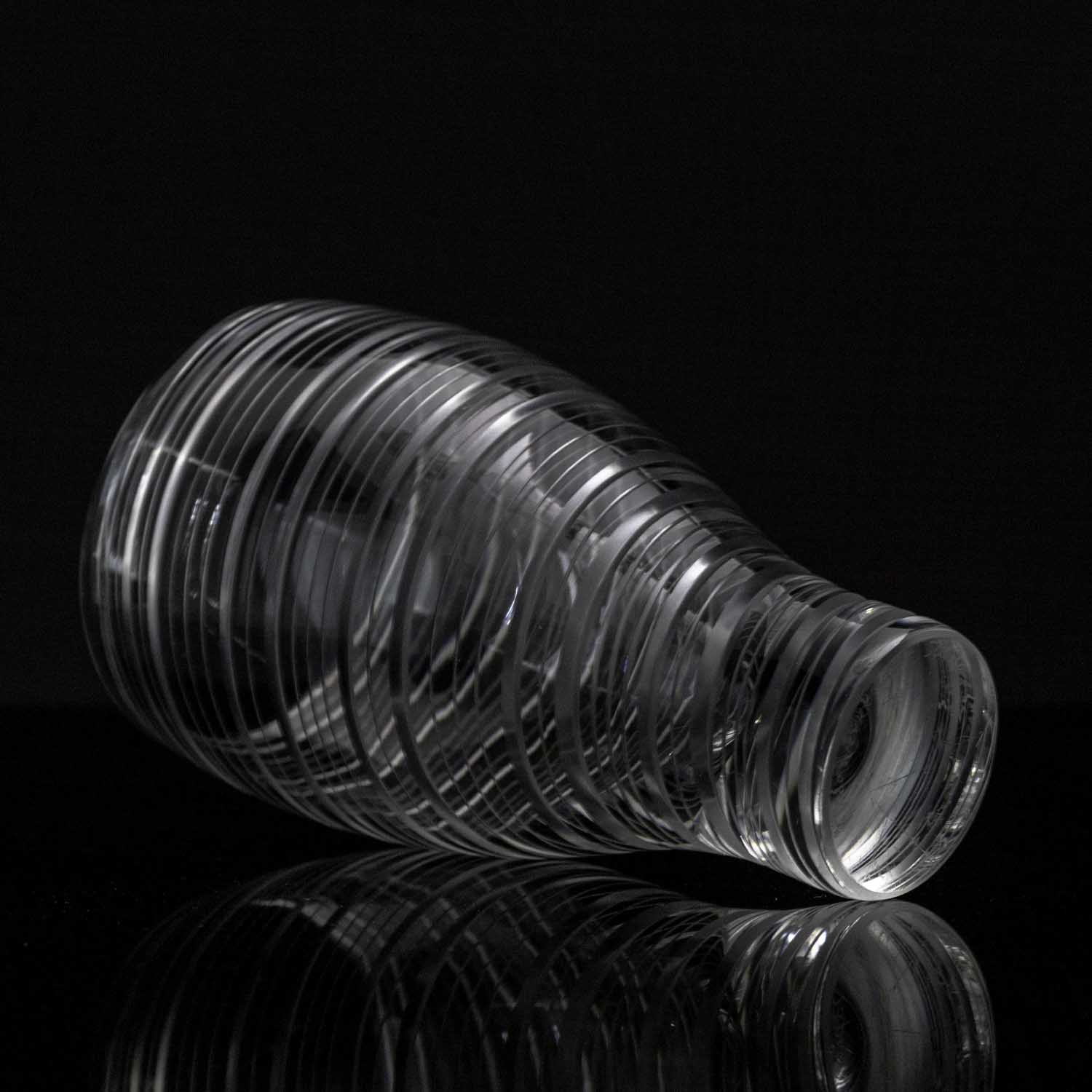 Tapio Wirkkala - A Scandinavian Modern crystal Art-object model 3216 - Iittala Finland ca 1947