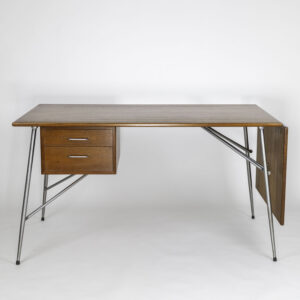 Børge Mogensen - Teak wood "dropleaf" desk - Søborg Møbler, Denmark circa 1955