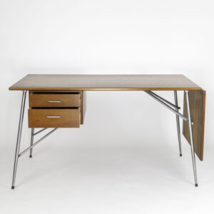 Børge Mogensen - Teak wood "dropleaf" desk - Søborg Møbler, Denmark circa 1955