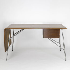 Børge Mogensen - Teak wood "dropleaf" desk - Søborg Møbler, Denmark circa 1955