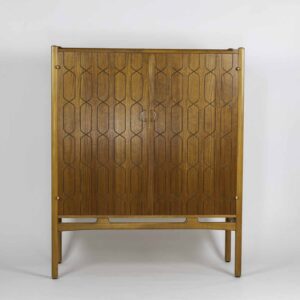 David Rosén - Teak and Beech wood Cabinet "Napoli" - Westbergs Möbler Tranås Sweden, circa 1953