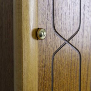 David Rosén - Teak and Beech wood Cabinet "Napoli" - Westbergs Möbler Tranås Sweden, circa 1953