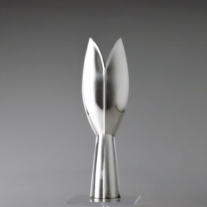 Tapio Wirkkala - A Sterling silver "Tulip" vase, model TW 2, Handmade to Order - Kultakeskus, Finland 1957