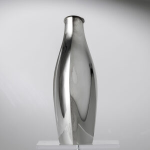 Tapio Wirkkala - A Sterling silver vase, model TW42, Handmade to Order - Kultakeskus, Finland 1957