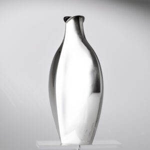 Tapio Wirkkala - A Sterling silver vase, model TW42, Handmade to Order - Kultakeskus, Finland 1957