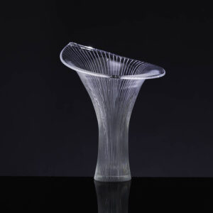 Tapio Wirkkala - Crystal Art-object "Kantarelli" (Chantarel), model 3280 - Iittala, Finland ca 1955