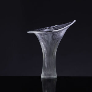 Tapio Wirkkala - Crystal Art-object "Kantarelli" (Chantarel), model 3280 - Iittala, Finland ca 1955