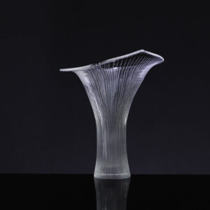 Tapio Wirkkala - Crystal Art-object "Kantarelli" (Chantarel), model 3280 - Iittala, Finland ca 1955