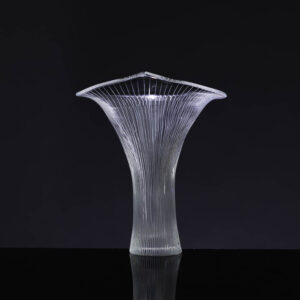 Tapio Wirkkala - Crystal Art-object "Kantarelli" (Chantarel), model 3280 - Iittala, Finland ca 1955