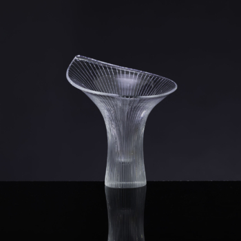 Tapio Wirkkala – Crystal Art-object “Kantarelli” (Chantarel), model 3280 (small) – Iittala, Finland ca 1955