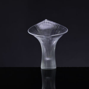 Tapio Wirkkala - Crystal Art-object "Kantarelli" (Chantarel), model 3280 (small) - Iittala, Finland ca 1955