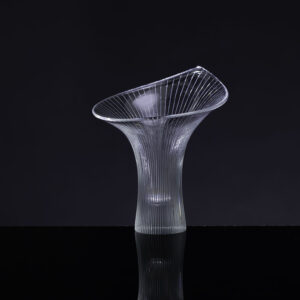 Tapio Wirkkala - Crystal Art-object "Kantarelli" (Chantarel), model 3280 (small) - Iittala, Finland ca 1955