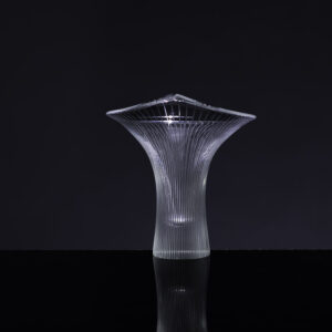 Tapio Wirkkala - Crystal Art-object "Kantarelli" (Chantarel), model 3280 (small) - Iittala, Finland ca 1955