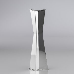 Tapio Wirkkala - Silver vase, model TW226, Samodorok technique - Kultakeskus, Finland 1963