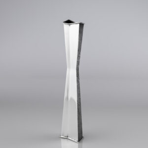 Tapio Wirkkala - Silver vase, model TW226, Samodorok technique - Kultakeskus, Finland 1963