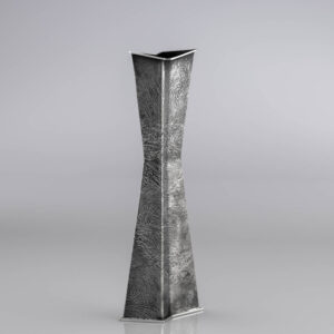 Tapio Wirkkala - Silver vase, model TW226, Samodorok technique - Kultakeskus, Finland 1963