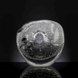Timo Sarpaneva - A glass-object "Hiiden Helmi" (Giant's Pearl) - Iittala, Finland 1955