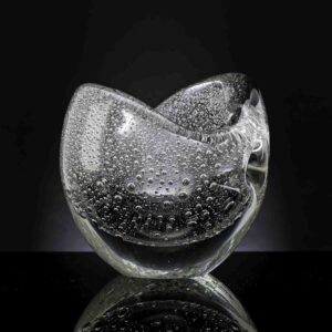 Timo Sarpaneva - A glass-object "Hiiden Helmi" (Giant's Pearl) - Iittala, Finland 1955
